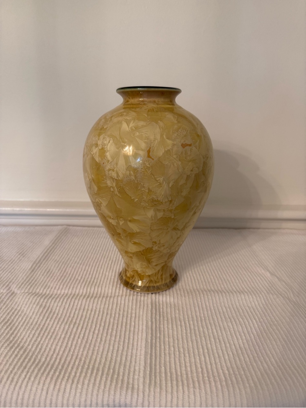 Edgecomb Potters Crystalline Glaze Vase (2004)